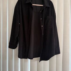 Women's Black Corduroy Jacket